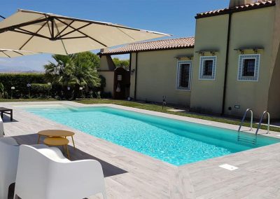 Piscina Interrata con sistema Skimmer-Up